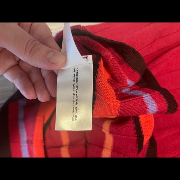 IVKO Woman - Wool Skirt with Ribs Rosewood new! Size 38 M - Picture 11 of 12